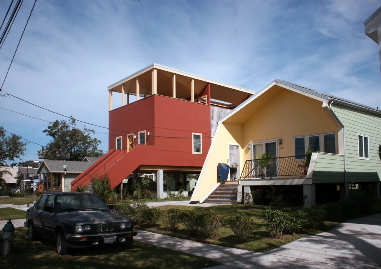 If You Rebuild It, They Might Not Come Brad Pitt’s beautiful houses are a drag on New Orleans